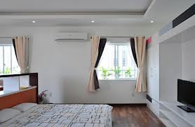 Bài trí máy điều hòa trong phòng ngủ cần lưu ý không đặt máy ở đầu giường, có thể để gần cửa sổ hoặc cửa ra vào phòng.